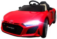 Pojazdy elektryczne dla dzieci - Auto na akumulator zabawka dla dzieci elektryczna Audi R8 pilot radio USB - miniaturka - grafika 1