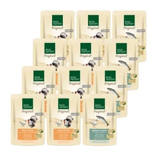 REAL NATURE Zestaw mieszany Classic Senior 12 x 85 g - Mokra karma dla kotów - miniaturka - grafika 1