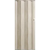 Drzwi wewnętrzne - Drzwi harmonijkowe CRYSTALLINE ROYAL 330 86 x 203 cm dąb srebrny - miniaturka - grafika 1