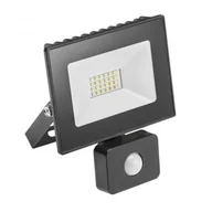 Lampy ogrodowe - Naświetlacz LED G-TECH 20W 6400K z czujnikiem - miniaturka - grafika 1