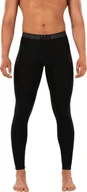 Bielizna sportowa męska - SAXX Męskie termoaktywne leginsy z długą nogawką SAXX ROAST MASTER Tight - czarne S - miniaturka - grafika 1