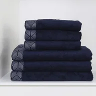 Ręczniki - Matějovský Ręcznik kąpielowy Beech niebieski navy, 70 x 140 cm, 70 x 140 cm - miniaturka - grafika 1