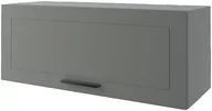 Meble kuchenne - Bergamo Szafka Wisząca Niska W4B/90Av Szary Mat - miniaturka - grafika 1