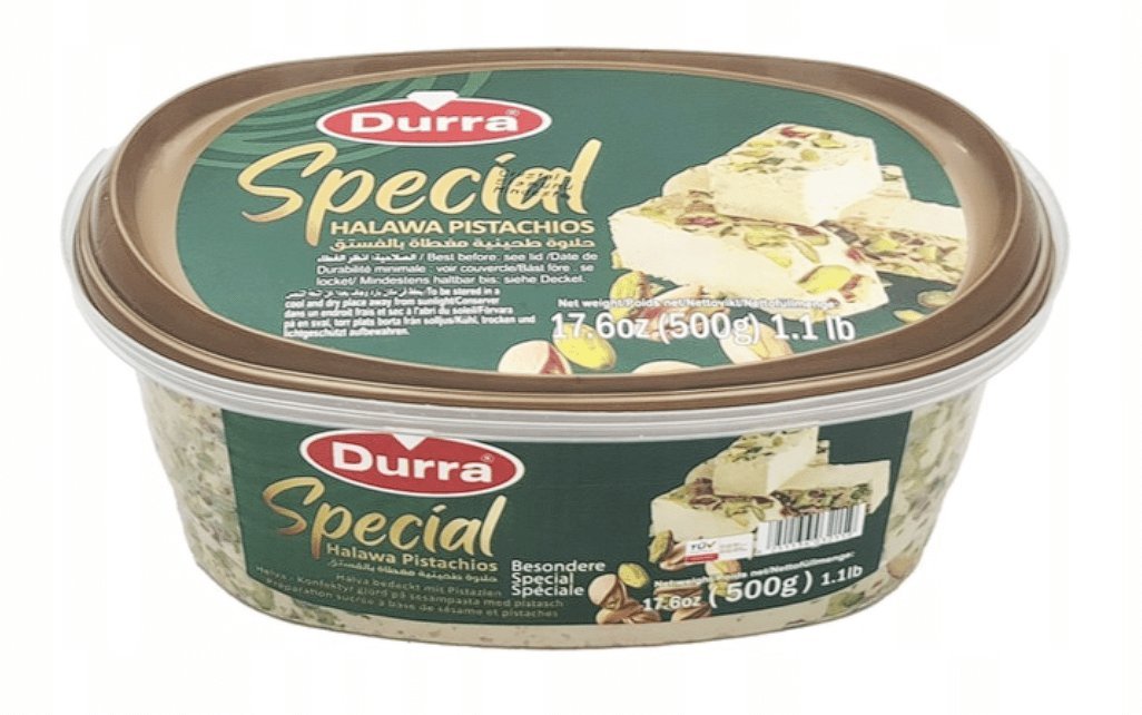Chałwa waniliowa z pistacjami 500 g Special Durra