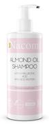 Szampony do włosów - Nacomi szampon z olejem ze słodkich migdałów z kwasem hialuronowym i proteinami ryżu 250ml - miniaturka - grafika 1