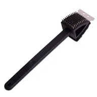 Akcesoria do grilla - Skaut Szczotka+skrobak+gąbka 3w1 do czyszczenia grilla 0733 - miniaturka - grafika 1