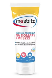 Verco Mosbito emulsja ochronna na komary i meszki 75 ml - Zwalczanie i odstraszanie szkodników - miniaturka - grafika 1