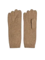 Rękawiczki - Tommy Hilfiger Rękawiczki Damskie AW0AW16658 Beżowy - miniaturka - grafika 1