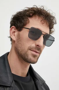 Michael Kors okulary przeciwsłoneczne BLUE RIDGE męskie kolor czarny 0MK1154 - Okulary przeciwsłoneczne - miniaturka - grafika 1