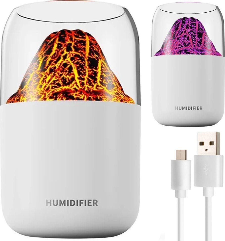 Nawilżacz powietrza Verk Nawilżacz powietrza dyfuzor aromaterapia podświetlenie led ultradźwiękowy Nawilżacz powietrza dyfuzor aromaterapia podświetlenie led ultradźwiękowy