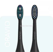 Końcówki do szczoteczek elektrycznych - Końcówki Oravio Daily & Sensitive Black - miniaturka - grafika 1