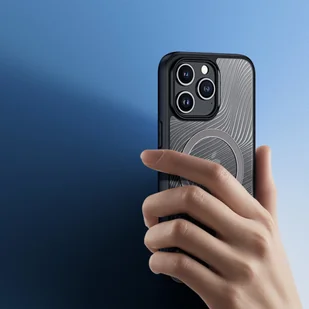 Etui Dux Ducis Aimo Mag MagSafe Apple iPhone 15 Pro Max czarne - Etui i futerały do telefonów - miniaturka - grafika 5