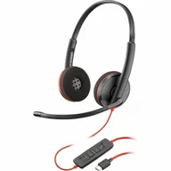 Słuchawki - HP Poly Blackwire 3220 USB-A/C 8X228A6 - miniaturka - grafika 1