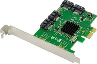 Kontrolery - Kontroler Dawicontrol Dawicontrol DC-614e RAID SATA PCIe, controller - miniaturka - grafika 1