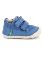 Buciki dla niemowląt - Kickers Skórzane buty "Sostankro" w kolorze niebieskim do nauki chodzenia - miniaturka - grafika 1
