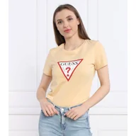 Koszulki i topy damskie - GUESS T-shirt ORIGINAL | Regular Fit - miniaturka - grafika 1