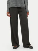 Spodnie damskie - Vero Moda Spodnie materiałowe Berlin 10318454 Szary Wide Leg - miniaturka - grafika 1
