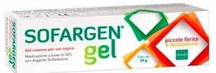 AVEC PHARMA SP. Z O.O. Sofargen Gel żel na rany i oparzenia 25 g 9104479 - Apteczki i materiały opatrunkowe - miniaturka - grafika 1