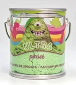 Masy plastyczne - ULTRA PIASEK KINETYCZNY 120g 2 FOREMKI EPEE zielon - miniaturka - grafika 1