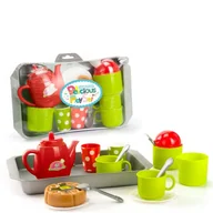 Zabawy w naśladowanie dorosłych - Askato Zestaw Naczyń Z Tacą 22458 - miniaturka - grafika 1