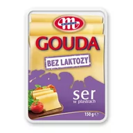 Sery - Mlekovita Ser Gouda bez laktozy plastry - miniaturka - grafika 1