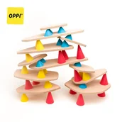 Łamigłówki - OPPI Kreatywny zestaw konstrukcyjny średni Piks Medium 44 elementy 3+ - miniaturka - grafika 1