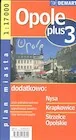 Książki podróżnicze - Plan miasta +3 Opole, Nysa, Krapkowice, Strzelce 1:17 000 - miniaturka - grafika 1