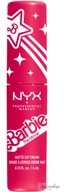 Szminki - NYX Professional Makeup - BARBIE - MATTE LIP CREAM - Matowa pomadka w płynie - EDYCJA LIMITOWANA - 4 ml - 02 - PERFECT DAY PINK - miniaturka - grafika 1