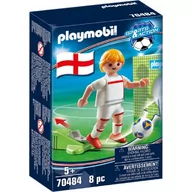 Klocki - Playmobil Sport&Action Piłkarz reprezentacji Anglii 70484 - miniaturka - grafika 1