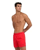 Kąpielówki męskie - ARENA BYWAYX R Swim Trunks, Fluo Red-Dark Oliwkowy, S Men's, Fluo Red-dark Olive, S - miniaturka - grafika 1