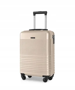 Walizka Kabinowa Podróżna Na Kółkach Twarda PUCCINI Beżowa ABS028C-6A - Walizki Walizka Kabinowa Podróżna Na Kółkach Twarda PUCCINI Beżowa ABS028C-6A - Walizki - miniaturka - grafika 1