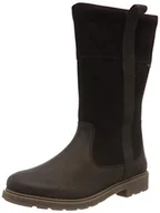 Kozaki damskie - Clarks dziewczęce kozaki Astrolhi Gtx K Chelsea, brązowy - Br?zowa skóra - 33.5 EU - miniaturka - grafika 1