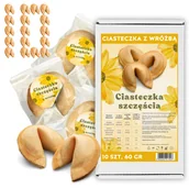 Pieczywo chrupkie - Chińskie Ciasteczka Szczęścia z Wróżbą dla Gości MagiaCiast 10 sztuk 60g - miniaturka - grafika 1