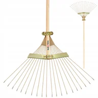 Grabie i motyki - GRABIE WACHLARZOWE REGULOWANE DRUCIANE GRABKI OGRODOWE LIŚCI TRAWY 260-580 - miniaturka - grafika 1