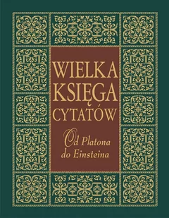Wielka księga cytatów. Od Platona do Einsteina - E-booki - religia - miniaturka - grafika 1