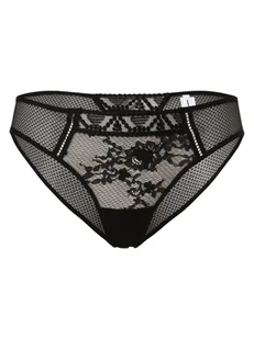 Passionata - Slipy damskie, czarny - Majtki damskie - miniaturka - grafika 1