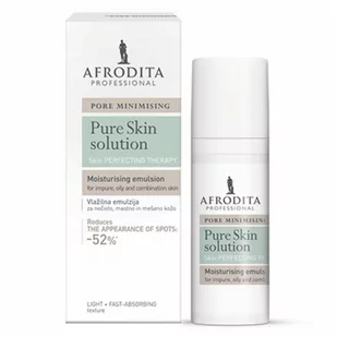 Afrodita Pure Skin Solution, Nawilżająca Emulsja, 50ml - Kremy do twarzy - miniaturka - grafika 1