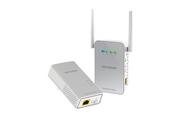 Wzmacniacze sygnału wifi - Wzmacniacz sygnału Wi-Fi NETGEAR PowerLine 1000 + Adapter, Biały - miniaturka - grafika 1