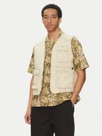 Kamizelki męskie - Alpha Industries Kamizelka Canvas Acid Vest 156140 Biały Loose Fit - miniaturka - grafika 1