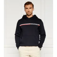 Bluzy damskie - Tommy Hilfiger Bluza CHEST STRIPE | Regular Fit - miniaturka - grafika 1