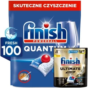 Finish Quantum Kapsułki do Zmywarki Regular 100 szt - Akcesoria i części do zmywarek - miniaturka - grafika 1
