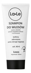 la-le kosmetyki Kawowy szampon stymulujący wzrost włosów, 150 ml - Szampony do włosów - miniaturka - grafika 1