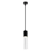 Lampy sufitowe - Ricky lampa wisząca 1xGU10 czarna ML1088 - miniaturka - grafika 1