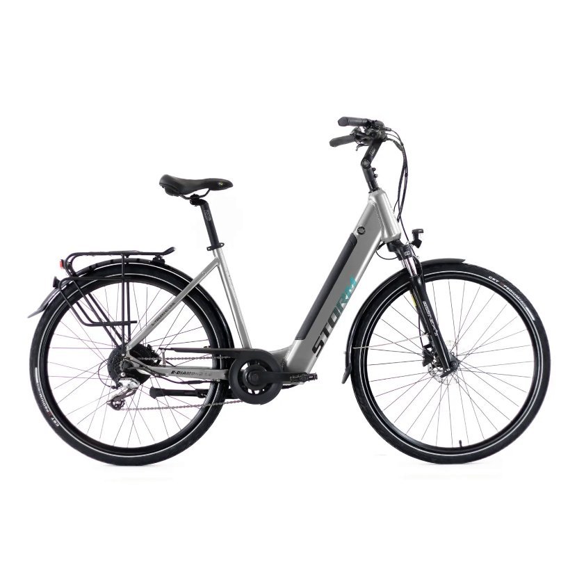 Rower elektryczny Storm E-Diamond 1.0 Lady Deep A21 2HD 28 szary DP 23