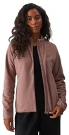 Bluzy damskie - Damska bluza polarowa polar 4F FLEF294 83S beżowy/karmelowy XXL - miniaturka - grafika 1