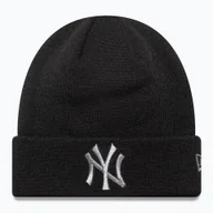Czapki damskie - Czapka zimowa New Era Metallic New York Yankees black WYSYŁKA W 24H 30 DNI NA ZWROT - miniaturka - grafika 1