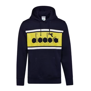 Bluzy męskie - Bluza męska DIADORA HOODIE SPECTRA - grafika 1