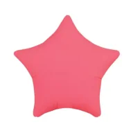 Balony i akcesoria - Balon foliowy Gwiazda fluor czerwony 46cm - miniaturka - grafika 1