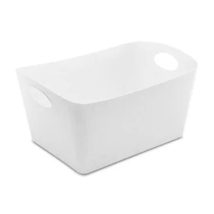 Koziol Pojemnik Organic Boxxx L biały - Pojemniki łazienkowe - miniaturka - grafika 1
