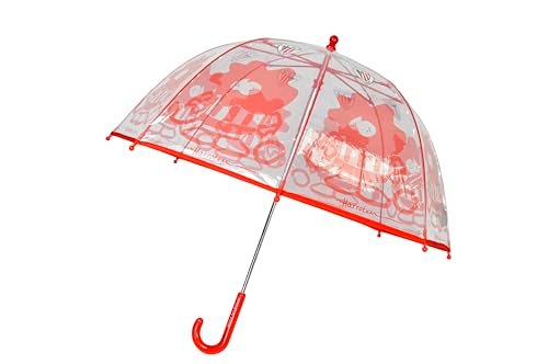 CyP Brands Pokemon Parasol Bańka Parasol dla chłopców i dziewcząt, przezroczysty, oficjalny produkt, Przezroczysty